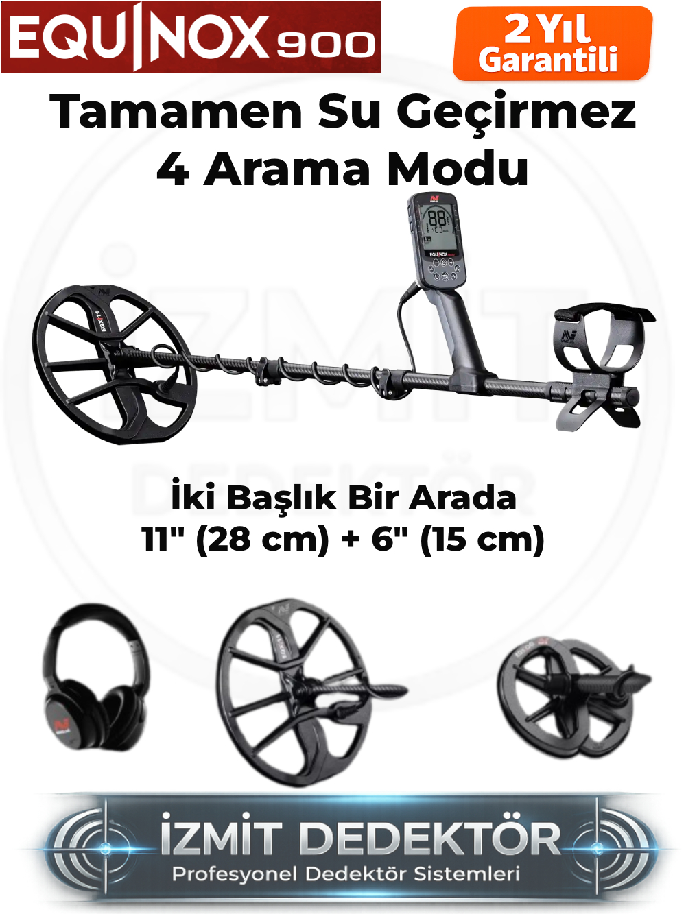 Minelab EQUINOX 900 Metal Dedektörü