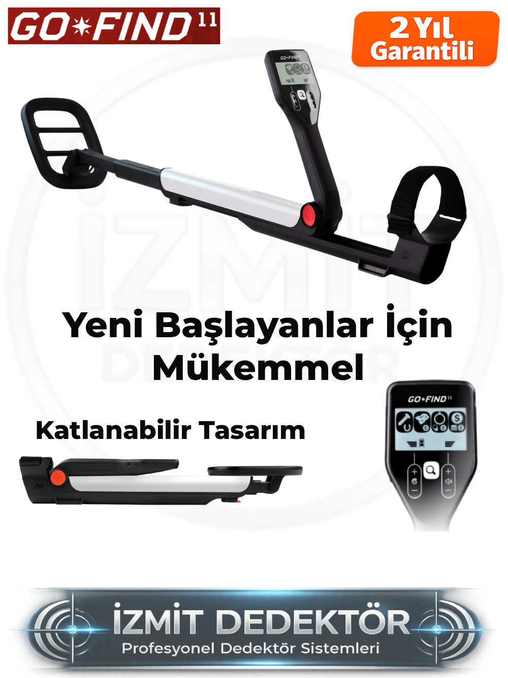 Minelab GO-FIND 11 Metal Dedektörü