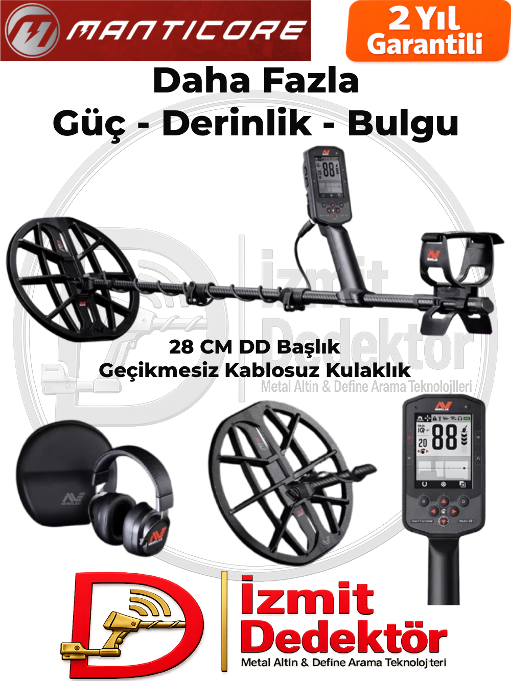 Minelab MANTICORE Dedektör
