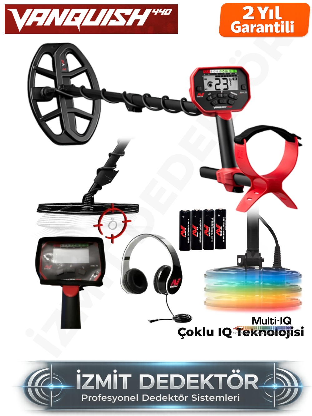 Minelab VANQUISH 440 Metal Dedektörü