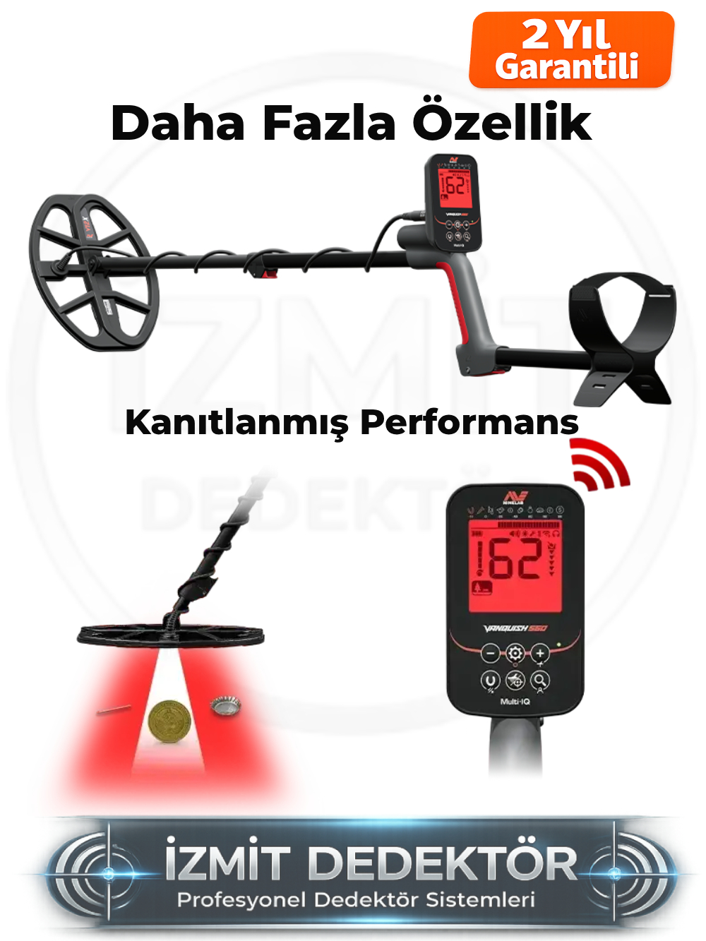 Minelab VANQUISH 560 Metal Dedektörü