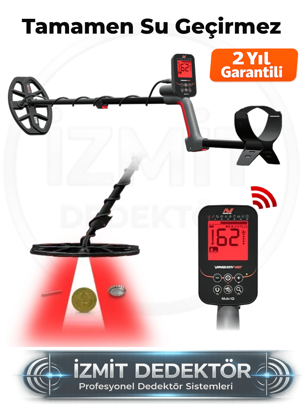 Minelab VANQUISH 460 Metal Dedektörü