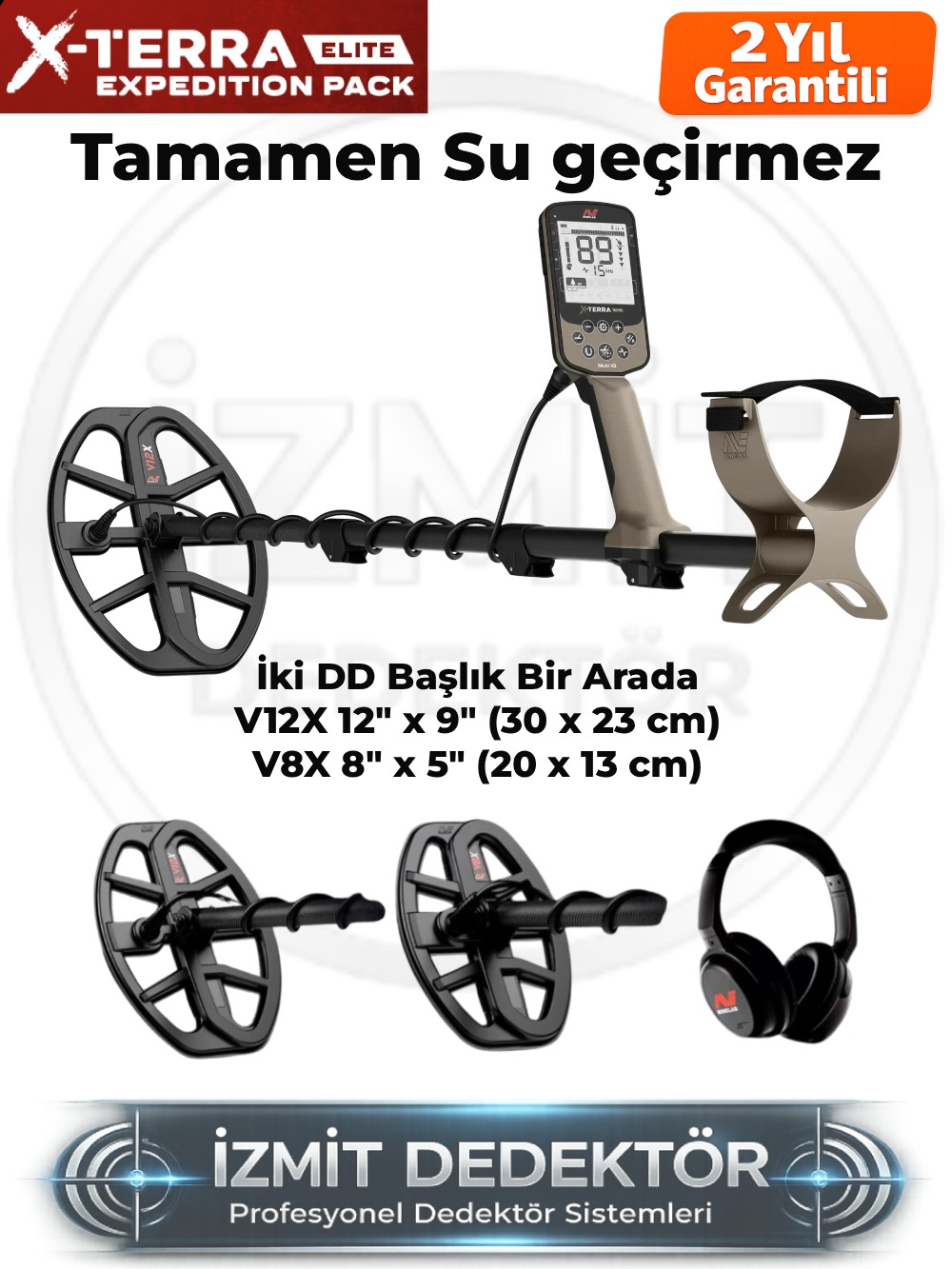 Minelab X-TERRA EXPEDITION PACK Metal Dedektörü