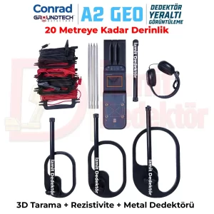 Groundtech A2 GEO 3D Yer Altı Görüntüleme ve Rezistivite Sistemi