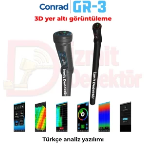 Conrad GR-3 Yer Altı Görüntüleme ve 3D Zemin Tarama Cihazı