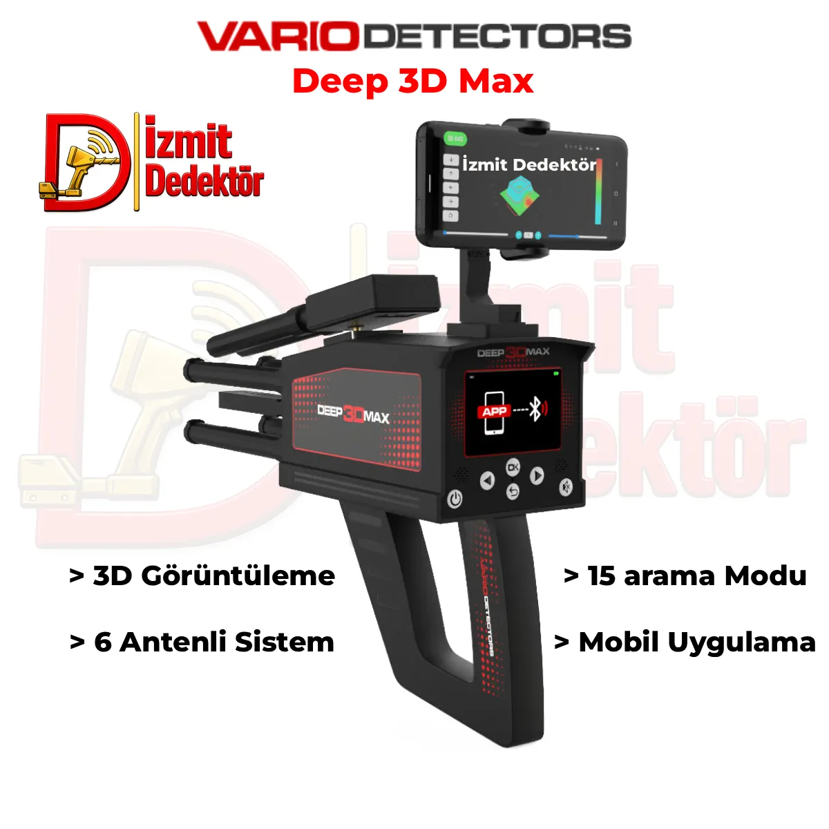 Vario Deep 3D Max Alan Tarama ve Yer Altı Görüntüleme Sistemi