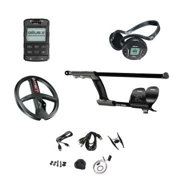XP DEUS 2 Metal Dedektörü – WS6 Kulaklık ve 28 cm FMF Başlık - Görsel 4