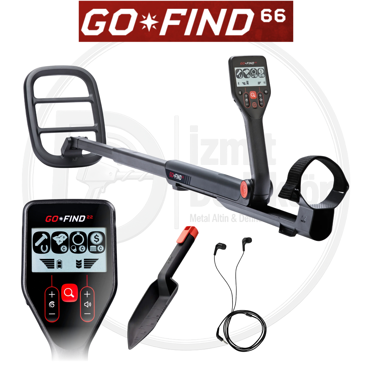 Minelab GO-FIND 66 Metal Dedektörü