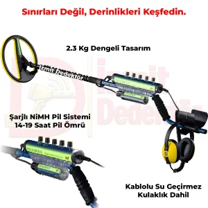 Alternative view of Minelab EXCALIBUR II Su Altı Metal Dedektörü