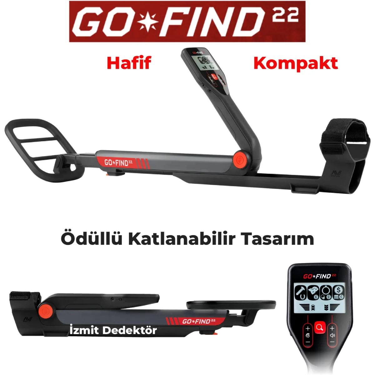 Minelab GO-FIND 22 Metal Dedektörü