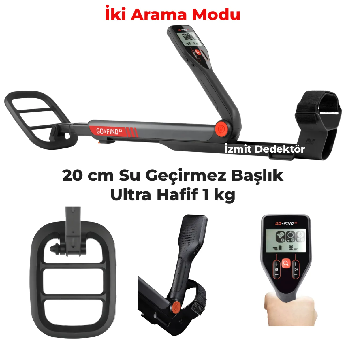 Minelab GO-FIND 22 Metal Dedektörü - Görsel 2