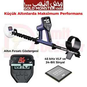 Minelab Gold Monster 1000 Altın Dedektörü