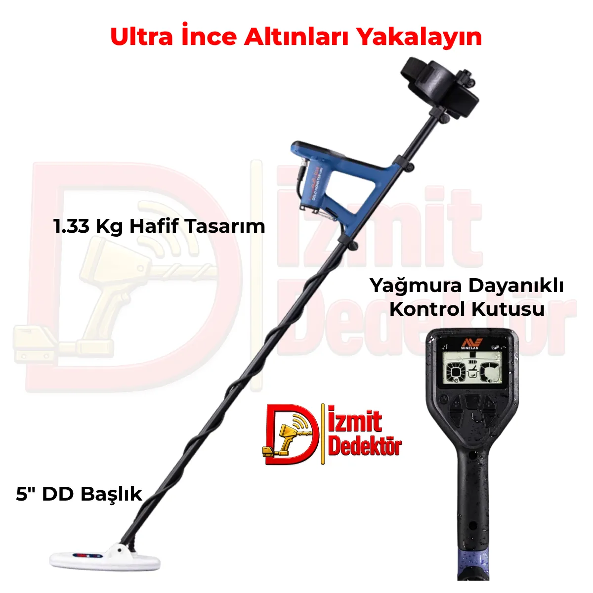Minelab Gold Monster 1000 Altın Dedektörü - Görsel 3