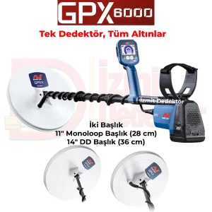Minelab GPX 6000 Altın Dedektörü