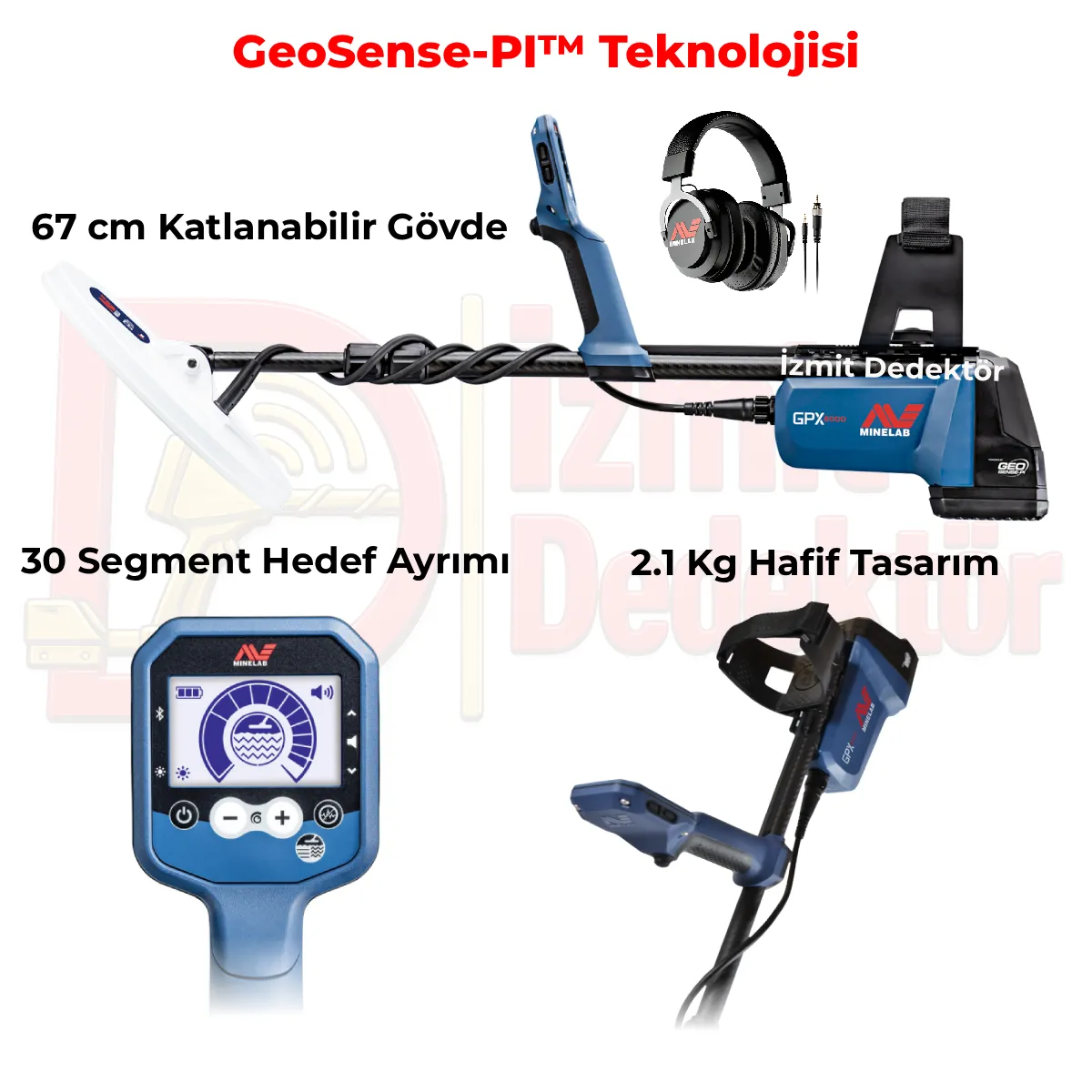 Minelab GPX 6000 Altın Dedektörü - Görsel 2