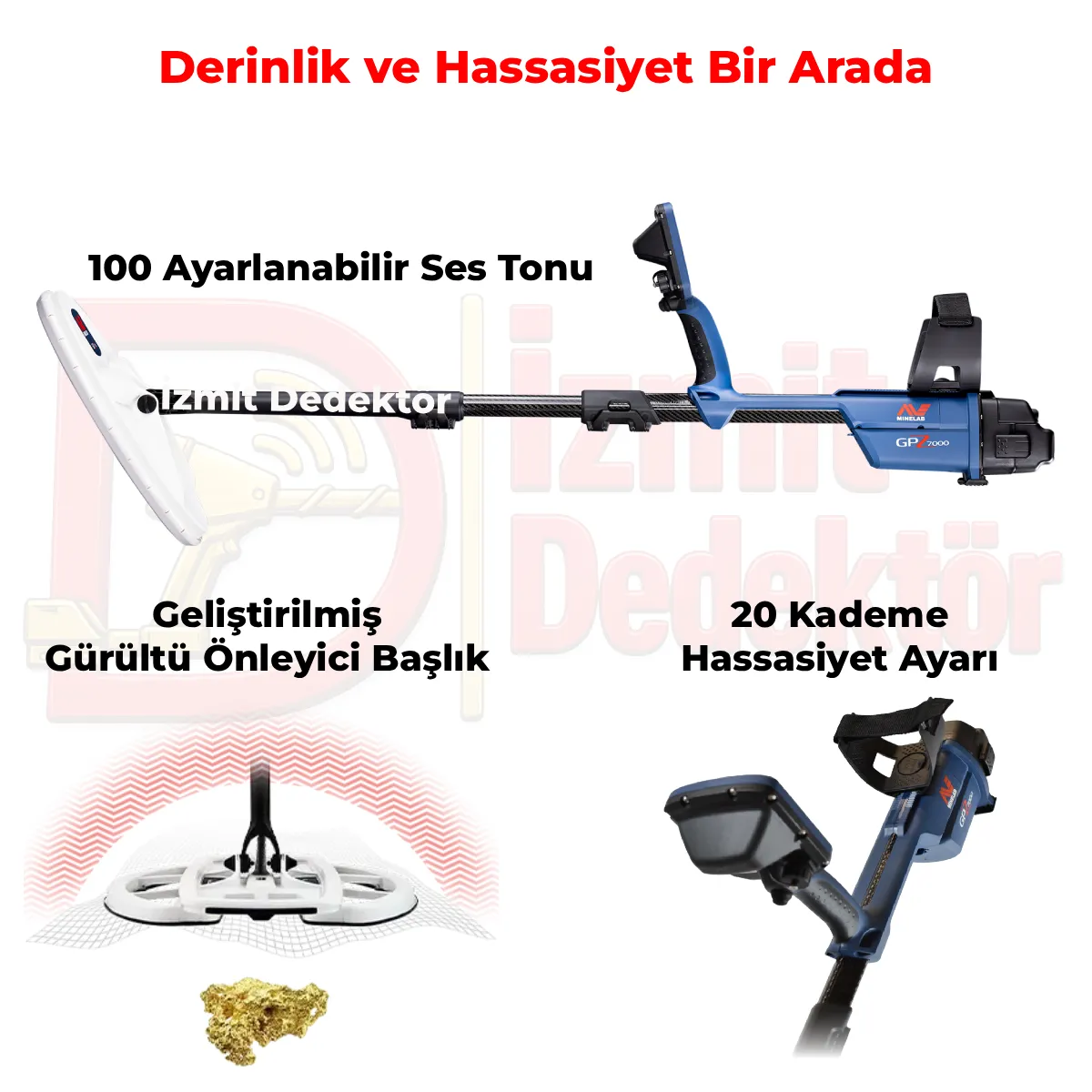 Minelab GPZ 7000 Profesyonel Altın Dedektörü - Görsel 2