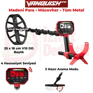 Minelab VANQUISH 340 Metal Dedektörü