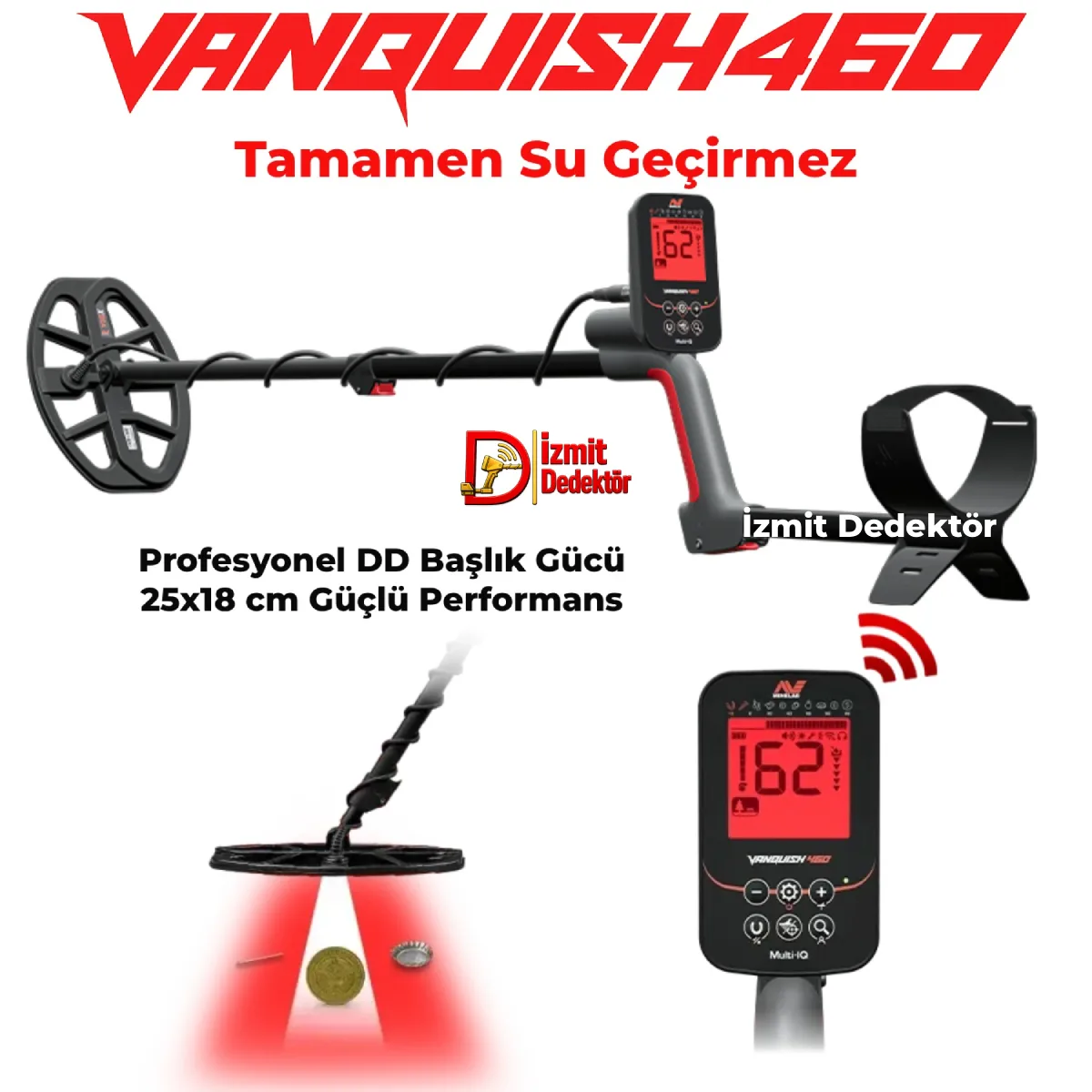 Minelab VANQUISH 460 Metal Dedektörü