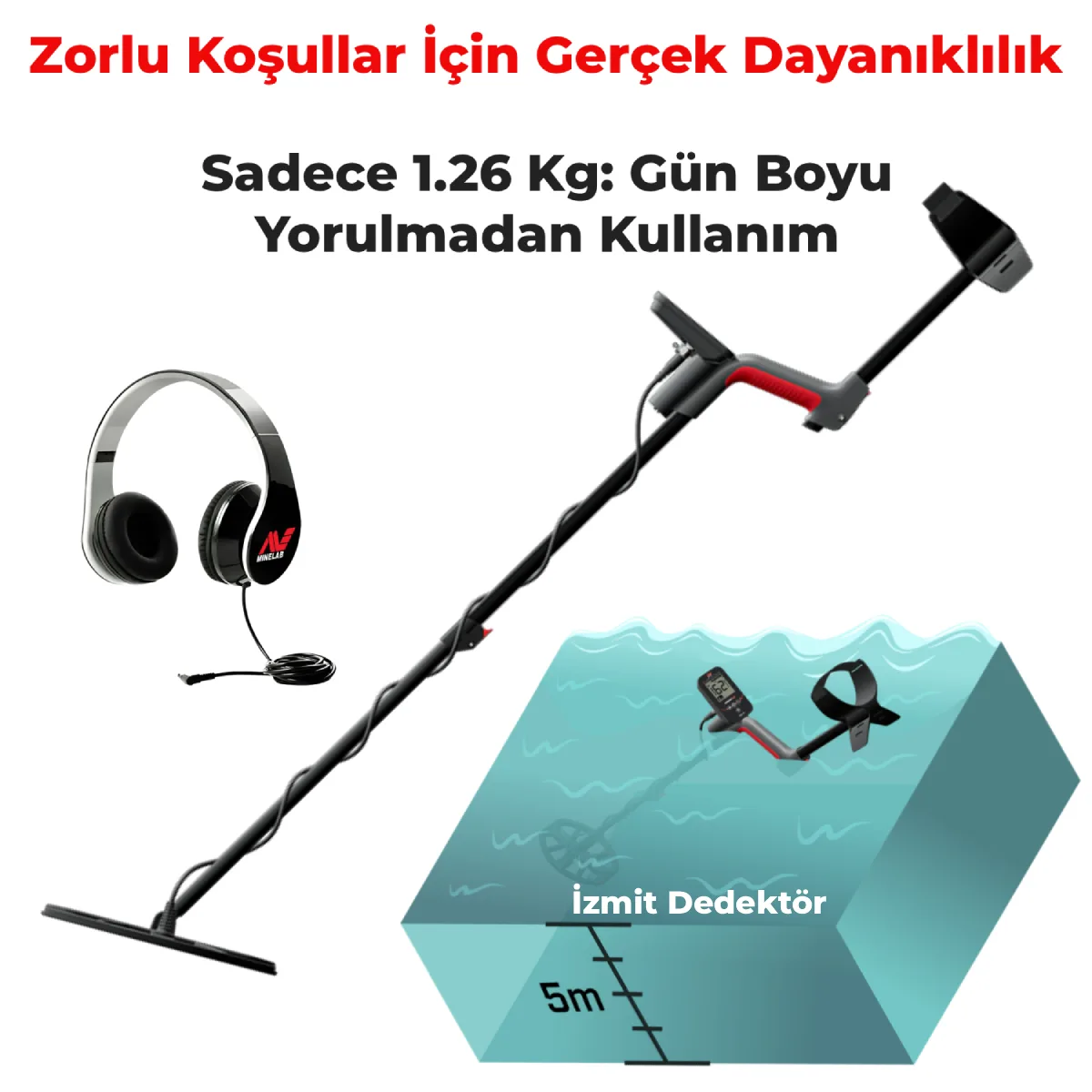 Minelab VANQUISH 460 Metal Dedektörü - Görsel 3