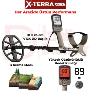 Minelab X-TERRA ELITE Multi-IQ Metal Dedektörü