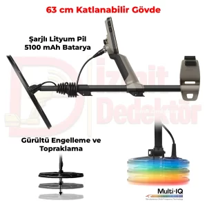 Alternative view of Minelab X-TERRA ELITE Multi-IQ Metal Dedektörü