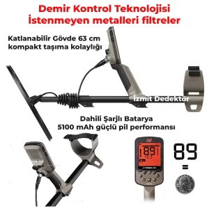 Alternative view of Minelab X-TERRA EXPEDITION PACK Metal Dedektörü