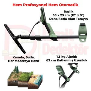 Alternative view of Minelab X-TERRA PRO Metal Dedektörü