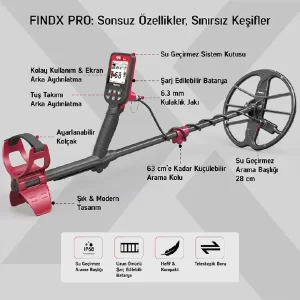 Nokta Findx Pro Özellikleri
