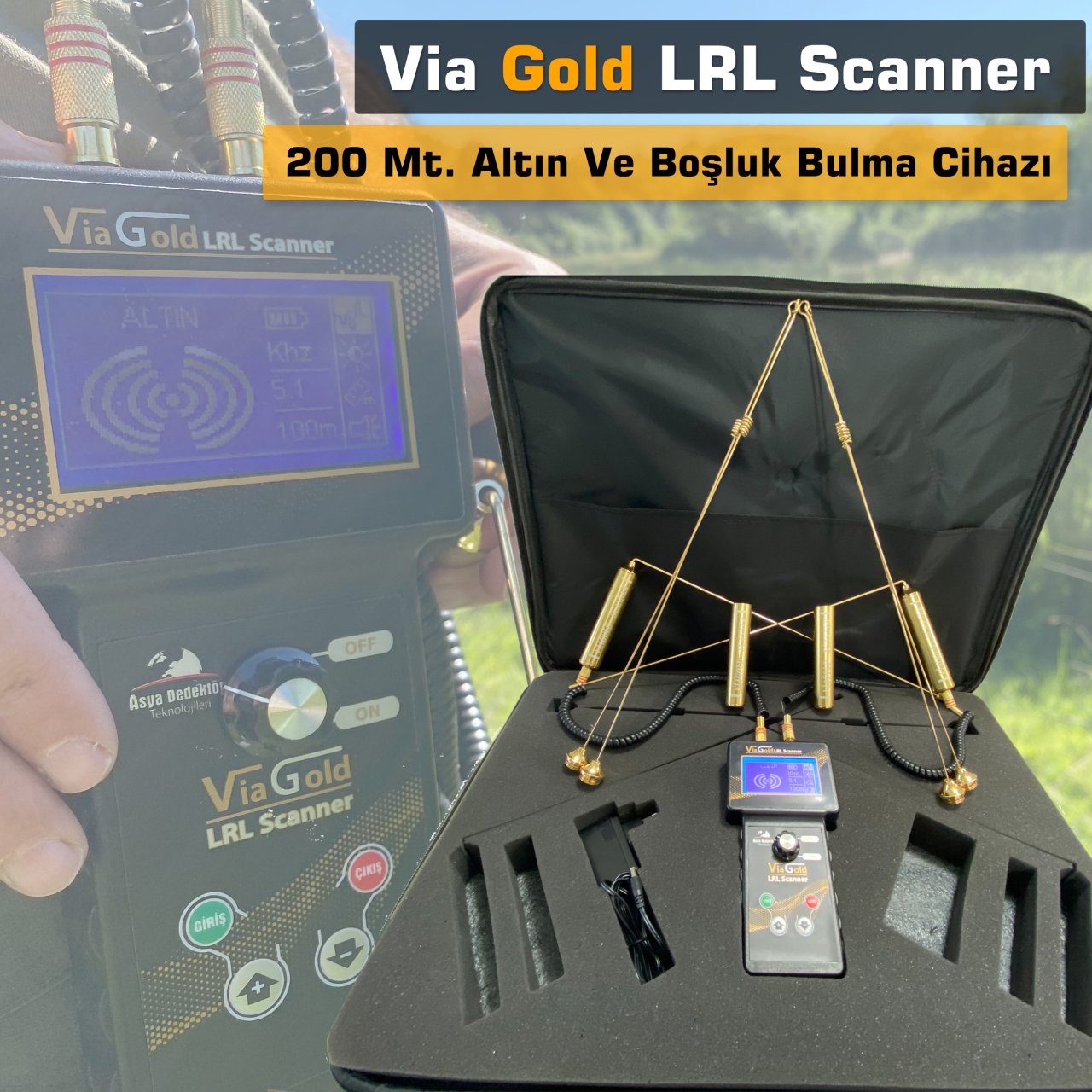 Via Gold LRL Scanner Alan Tarama Cihazı - Görsel 3
