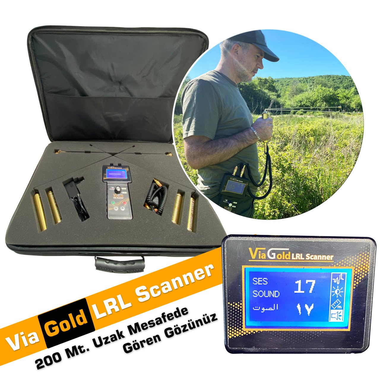Via Gold LRL Scanner Alan Tarama Cihazı - Görsel 5