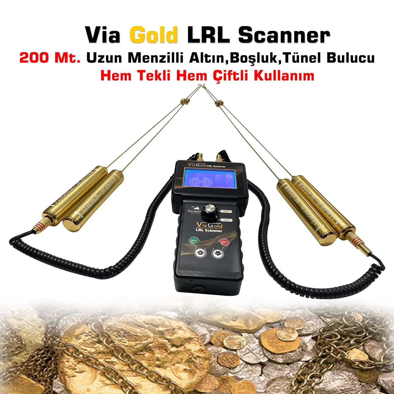 Via Gold LRL Scanner Alan Tarama Cihazı - Görsel 2