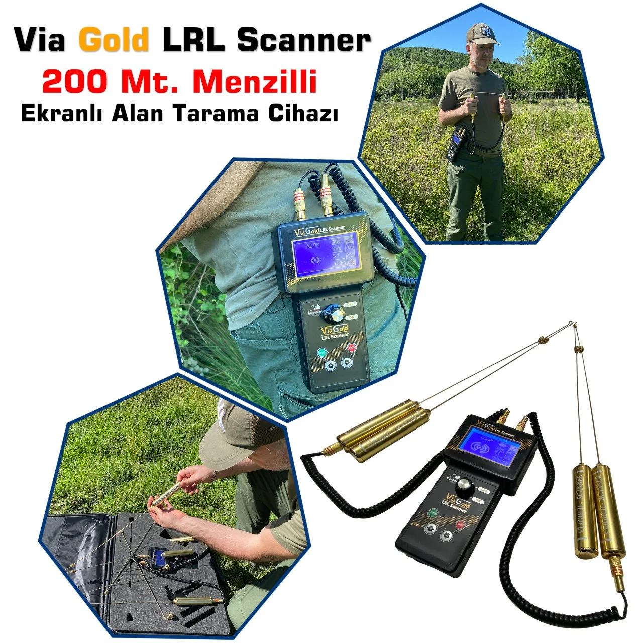 Via Gold LRL Scanner Alan Tarama Cihazı - Görsel 4