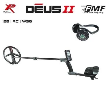 XP DEUS 2 Ana Kontrol Ünitesi WS6 Kulaklık 28cm FMF Başlık