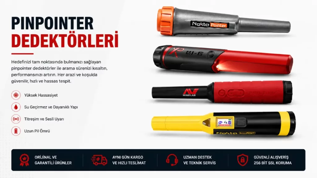Pinponter Pointer Dedektörler