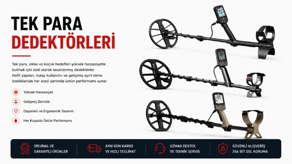 Tek Para Dedektörleri