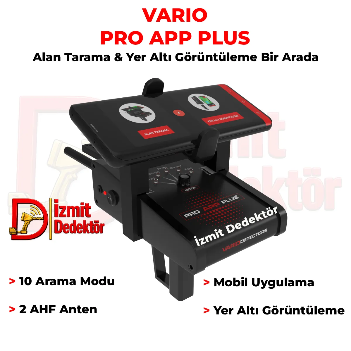 Vario Pro App Plus Alan Tarama ve Yer Altı Görüntüleme