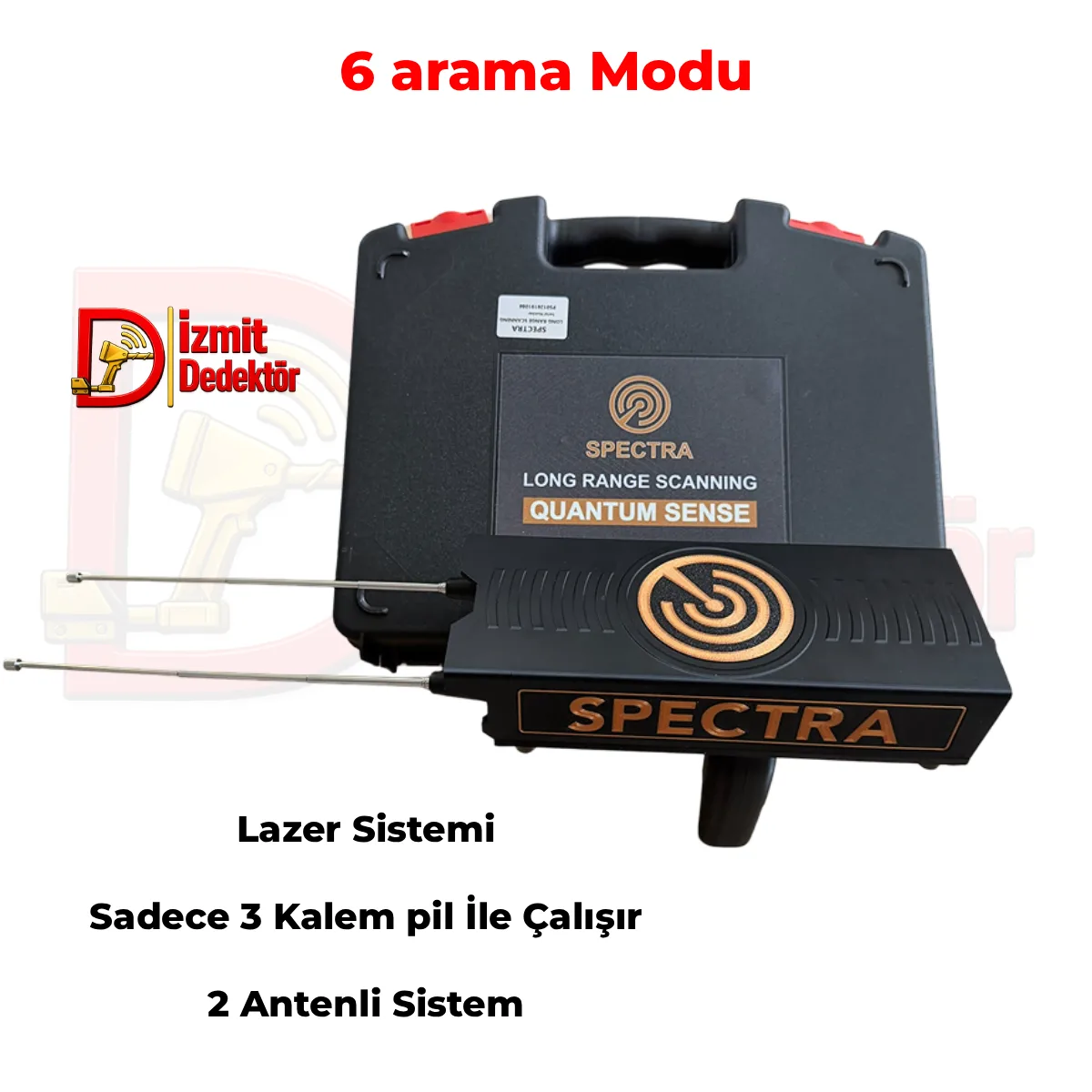 Spectra Alan Tarama Cihazı Geniş alan